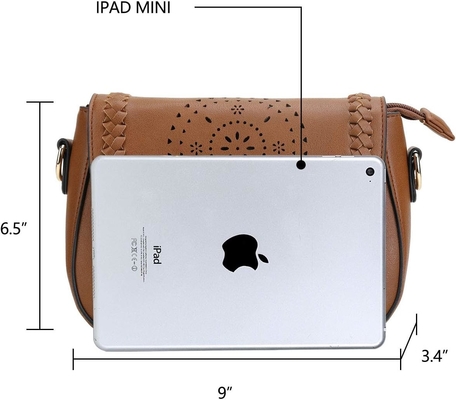 KKXIU Crossbody Bags for Women Hollow Purses with Adjustable Strap