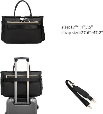 RABJEN NURSE UTILITY TOTE BAG, LAPTOP TRAVEL BAG FOR WORK HOME CARE NURSE FOR ADULTS