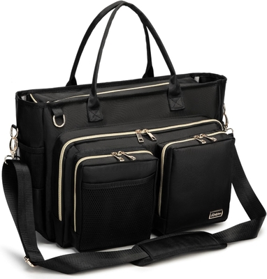 RABJEN NURSE UTILITY TOTE BAG, LAPTOP TRAVEL BAG FOR WORK HOME CARE NURSE FOR ADULTS