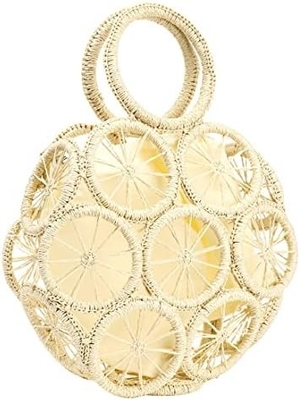 WOMENS LARGE STRAW BAGS BEACH TOTE BAG HANDWOVEN HOBO BAG SUMMER BEACH BAG STRAW HANDBAG