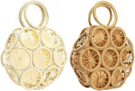 WOMENS LARGE STRAW BAGS BEACH TOTE BAG HANDWOVEN HOBO BAG SUMMER BEACH BAG STRAW HANDBAG