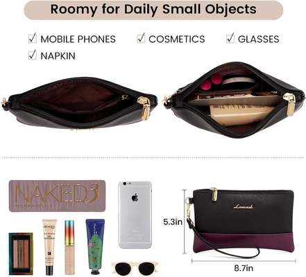 LOVEVOOK LAPTOP BAG FOR WOMEN 15.6 INCH LAPTOP TOTE WORK BAG PROFESSIONAL LEATHER COMPUTER BRIEFCASE WATERPROOF BUSINESS