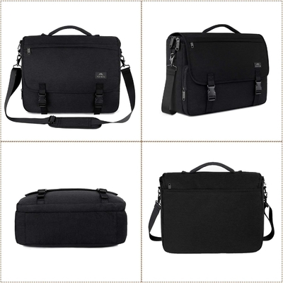 MESSENGER BAG FOR MEN, WOMEN BRIEFCASES LIGHTWEIGHT MEN'S LAPTOP BAG 15.6 INCH WATER RESISTANT CROSSBODY SCHOOL