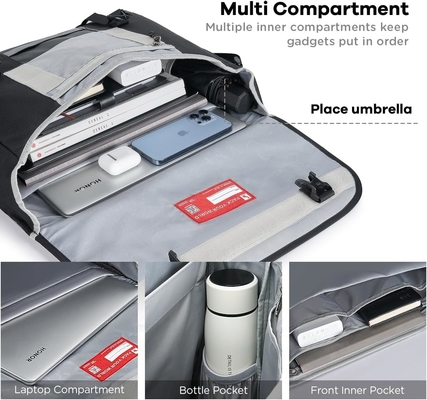 15.6 INCH LAPTOP CROSSBODY BAGS WOMEN CASUAL SATCHEL SHOULDER BAG COLLEGE TRAVEL OFFICE BRIEFCASE