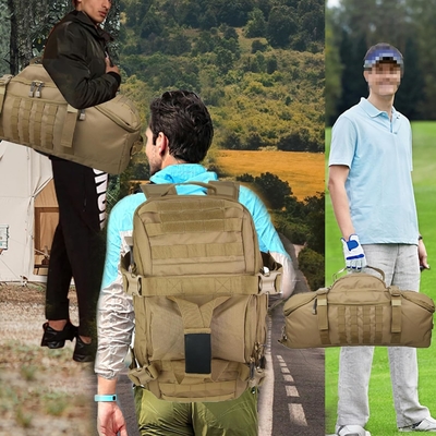 GYM BAG DUFFLE BAGS BACKPACK TRAVEL DUFFLE BAG WITH WEEKEND OVERNIGHT BAG FOR OUTDOOR TACTICAL SPORTS TRAVEL CAMPING
