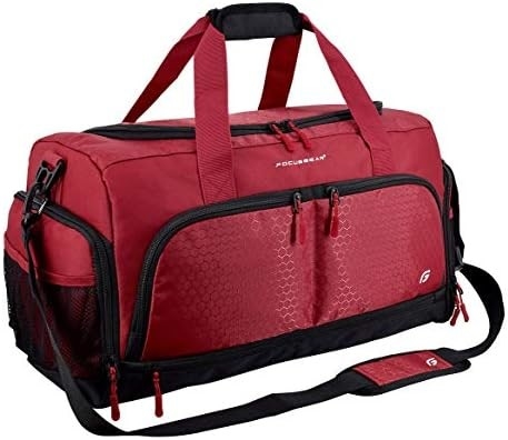 ULTIMATE GYM BAG 2.0: THE DURABLE CROWDSOURCE DESIGNED DUFFEL BAG WITH 10 OPTIMAL COMPARTMENTS INCLUDING WATER RESISTANT