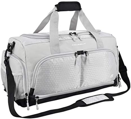 ULTIMATE GYM BAG 2.0: THE DURABLE CROWDSOURCE DESIGNED DUFFEL BAG WITH 10 OPTIMAL COMPARTMENTS INCLUDING WATER RESISTANT