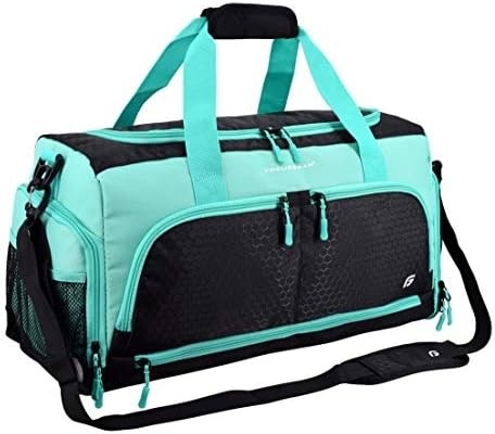 ULTIMATE GYM BAG 2.0: THE DURABLE CROWDSOURCE DESIGNED DUFFEL BAG WITH 10 OPTIMAL COMPARTMENTS INCLUDING WATER RESISTANT