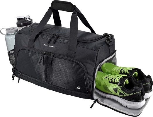 ULTIMATE GYM BAG 2.0: THE DURABLE CROWDSOURCE DESIGNED DUFFEL BAG WITH 10 OPTIMAL COMPARTMENTS INCLUDING WATER RESISTANT