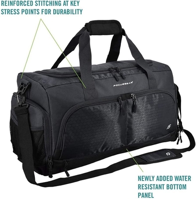 ULTIMATE GYM BAG 2.0: THE DURABLE CROWDSOURCE DESIGNED DUFFEL BAG WITH 10 OPTIMAL COMPARTMENTS INCLUDING WATER RESISTANT