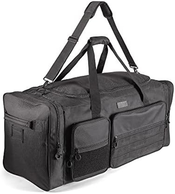 Fitdom 130L 36&quot; Heavy Duty Extra Large Sports Gym Equipment Travel Duffle Bag W/Adjustable Shoulder Strap &amp; 7 Compartmen