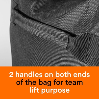 Fitdom 130L 36&quot; Heavy Duty Extra Large Sports Gym Equipment Travel Duffle Bag W/Adjustable Shoulder Strap &amp; 7 Compartmen