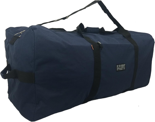 HEAVY DUTY CARGO DUFFEL LARGE SPORT GEAR DRUM SET EQUIPMENT HARDWARE TRAVEL BAG ROOFTOP RACK BAG (36&quot; X 17&quot; X 17&quot;, NAVY)