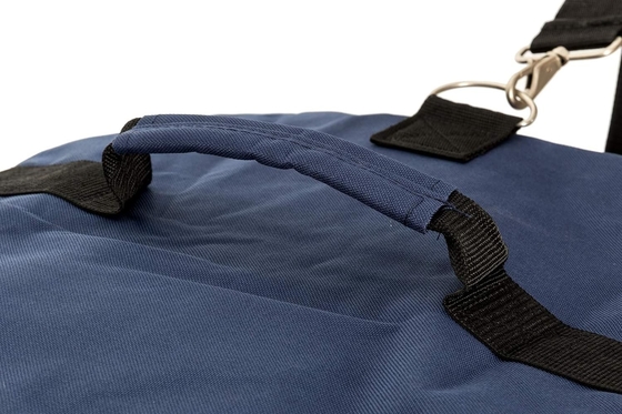 HEAVY DUTY CARGO DUFFEL LARGE SPORT GEAR DRUM SET EQUIPMENT HARDWARE TRAVEL BAG ROOFTOP RACK BAG (36&quot; X 17&quot; X 17&quot;, NAVY)