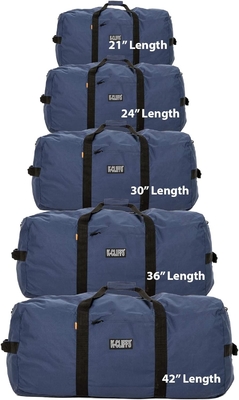 HEAVY DUTY CARGO DUFFEL LARGE SPORT GEAR DRUM SET EQUIPMENT HARDWARE TRAVEL BAG ROOFTOP RACK BAG (36&quot; X 17&quot; X 17&quot;, NAVY)