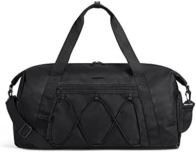 BAGSMART Gym Bag With Shoe Compartment & Wet Pocket, Lightweight Sports Travel Duffel Bag, C TO STORE SPORTS SHOES WATER