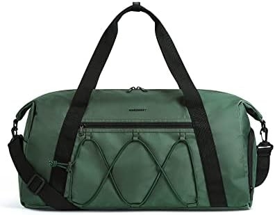 BAGSMART Gym Bag With Shoe Compartment & Wet Pocket, Lightweight Sports Travel Duffel Bag, C TO STORE SPORTS SHOES WATER