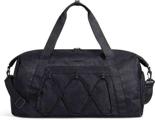 BAGSMART Gym Bag With Shoe Compartment & Wet Pocket, Lightweight Sports Travel Duffel Bag, C TO STORE SPORTS SHOES WATER