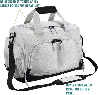 The Durable Crowdsource Designed Duffel Bag with 10 Optimal Compartments Including Water Resistant PouSPORTS SHOES