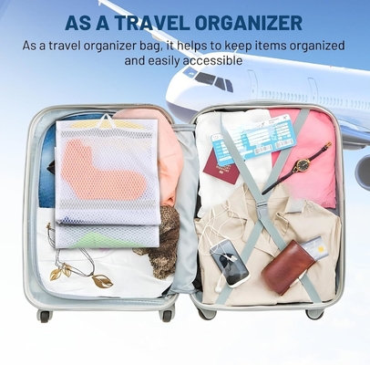 HANGING CLOSET ORGANIZER WITH POCKETS, 2-PACK SOCK ORGANIZERS FOR WASHING AND DRYING, STORAGE BAGS CAN ORGANIZE SOCKS,