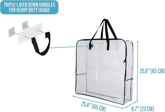 VENO 5 PACK MOVING BAGS, WREATH STORAGE BAG, GARLAND CONTAINER, MOVING AND PACKING SUPPLIES FOR COLLEGE. MOVING BOXES