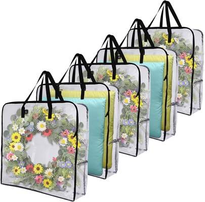VENO 5 PACK MOVING BAGS, WREATH STORAGE BAG, GARLAND CONTAINER, MOVING AND PACKING SUPPLIES FOR COLLEGE. MOVING BOXES