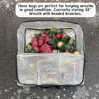 VENO 5 PACK MOVING BAGS, WREATH STORAGE BAG, GARLAND CONTAINER, MOVING AND PACKING SUPPLIES FOR COLLEGE. MOVING BOXES