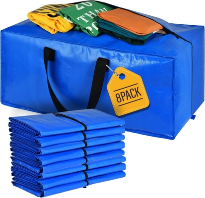 Moving Bags, Storage Totes, Extra Large Storage Bags for Moving Supplies, College Dorm Essentials, Bedroom Closet,