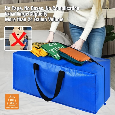 Moving Bags, Storage Totes, Extra Large Storage Bags for Moving Supplies, College Dorm Essentials, Bedroom Closet,