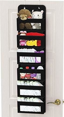 2 Pack Wall Hanging Bag Organizer Basket with Pockets for Bathroom Bedroom Kitchen Dorm Room Essentials Rv Storage and O