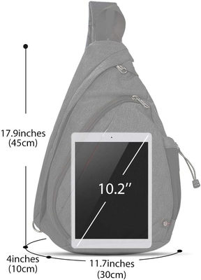 OutdoorMaster Sling Bag, Hiking Daypack, Crossbody Shoulder Chest Urban Outdoor Travel Backpack for Women &amp; Men