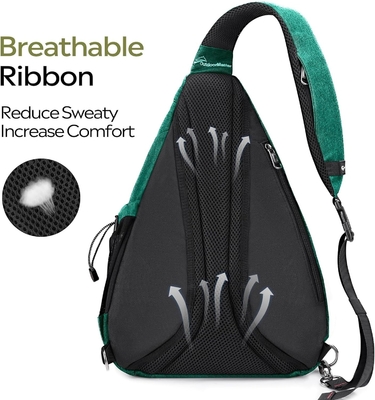 OutdoorMaster Sling Bag, Hiking Daypack, Crossbody Shoulder Chest Urban Outdoor Travel Backpack for Women &amp; Men