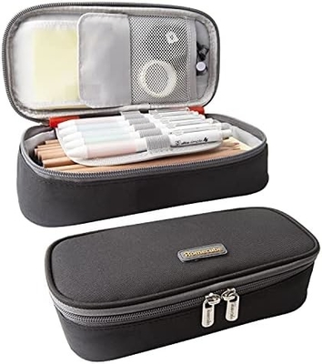 Homecube Pencil Case Capacious Pen Pencil Holder Box Makeup Pens Pouch Oxford Cloth Bag Large Storage Stationery