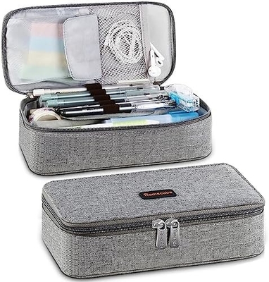 Homecube Pencil Case Capacious Pen Pencil Holder Box Makeup Pens Pouch Oxford Cloth Bag Large Storage Stationery