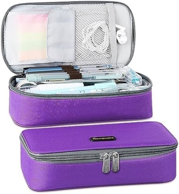 Homecube Pencil Case Capacious Pen Pencil Holder Box Makeup Pens Pouch Oxford Cloth Bag Large Storage Stationery