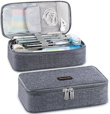 Homecube Pencil Case Capacious Pen Pencil Holder Box Makeup Pens Pouch Oxford Cloth Bag Large Storage Stationery