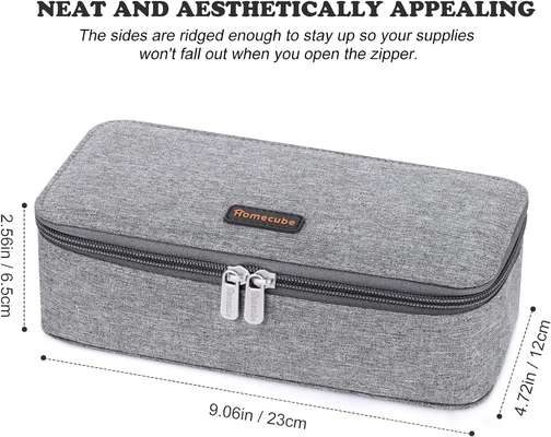 Homecube Pencil Case Capacious Pen Pencil Holder Box Makeup Pens Pouch Oxford Cloth Bag Large Storage Stationery