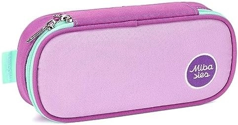 mibasies Kids Pencil Case for Girls and Boys Soft Rainbow Pen Box Pouch (Rainbow 1)