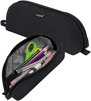 Gloppie Cute Pencil Case Kawaii Pencil Pouch Small Pencil Case Simple Pencil Bags with Zipper Pen Case Bus Pen Case,