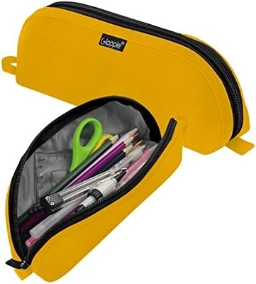 Gloppie Cute Pencil Case Kawaii Pencil Pouch Small Pencil Case Simple Pencil Bags with Zipper Pen Case Bus Pen Case,