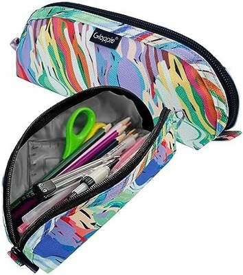 Gloppie Cute Pencil Case Kawaii Pencil Pouch Small Pencil Case Simple Pencil Bags with Zipper Pen Case Bus Pen Case,
