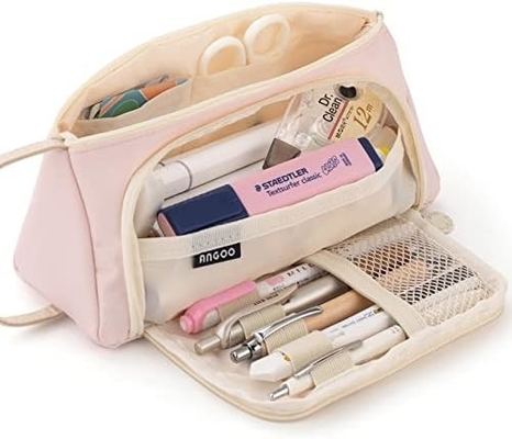 EASTHILL Big Capacity Pencil Case Pouch Pen Case Simple Stationery Bag School College Office Organizer for Teens Girls