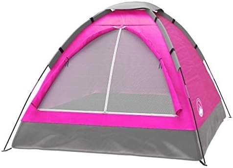 2-Person Dome Tent – Easy Set Up Shelter with Rain Fly and Carry Bag for Camping, Beach, Backpacking, Hiking,