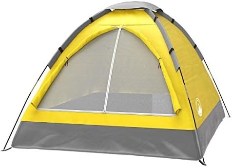 2-Person Dome Tent – Easy Set Up Shelter with Rain Fly and Carry Bag for Camping, Beach, Backpacking, Hiking,