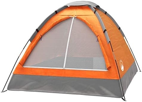 2-Person Dome Tent – Easy Set Up Shelter with Rain Fly and Carry Bag for Camping, Beach, Backpacking, Hiking,