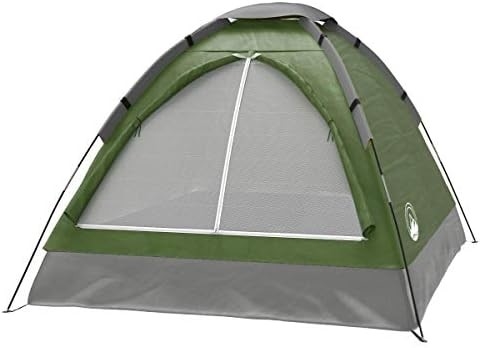 2-Person Dome Tent – Easy Set Up Shelter with Rain Fly and Carry Bag for Camping, Beach, Backpacking, Hiking,