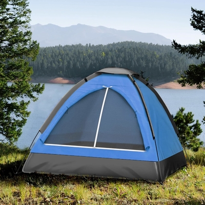 2-Person Dome Tent – Easy Set Up Shelter with Rain Fly and Carry Bag for Camping, Beach, Backpacking, Hiking,