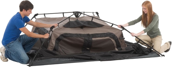 Coleman Camping Tent with Instant Setup, 4/6/8/10 Person Weatherproof Tent with WeatherTec Technology, Double-Thick