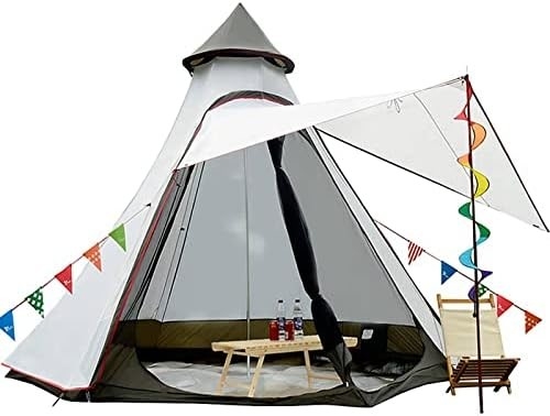 12'x10'x8'Dome Camping Tent 5-6 Person 4 Season Double Layers Waterproof Anti-UV Windproof Tents Family Outdoor Camping