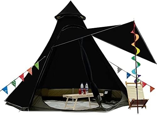 12'x10'x8'Dome Camping Tent 5-6 Person 4 Season Double Layers Waterproof Anti-UV Windproof Tents Family Outdoor Camping